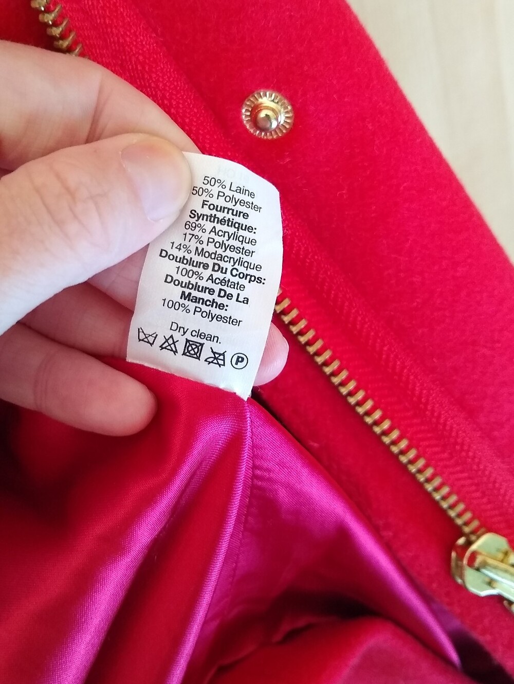LIKE NEW JCREW Vail Chateau Parka Coat Electric Red 0 Worn 1x! - Picture 11 of 13